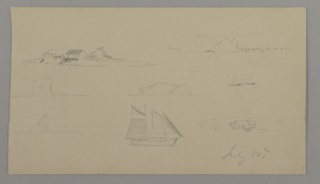 Drawing, Sketches from Newfoundland and Labrador, Canada