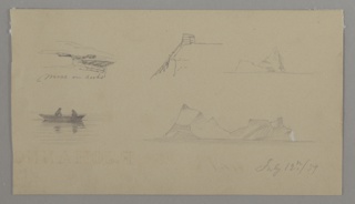 Drawing, Sketches from Newfoundland and Labrador, Canada