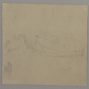 Drawing, Iceberg, July 16, 1859