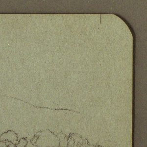 Drawing, Grove, hill, February 22, 1890