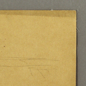 Drawing, Cliffs, possibly 1859