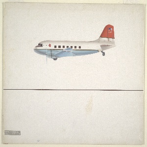 Drawing, Port Ivory Airplane