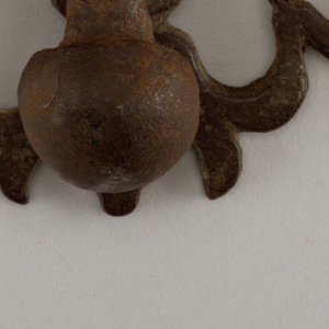 Decorative Door Boss And Nail, ca. 1550–1700
