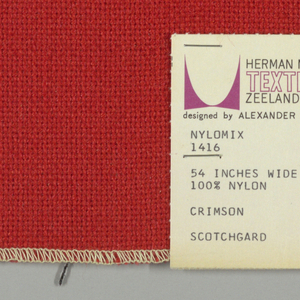 Sample, Nylomix, 1962