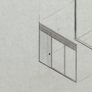 Drawing, Design for Modular Wall S, February 21, 1962