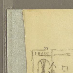 Drawing, Steeple, Church dome, 1889