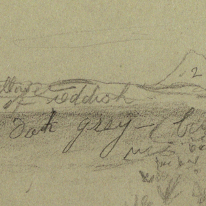 Drawing, Landscape, February 25, 1890