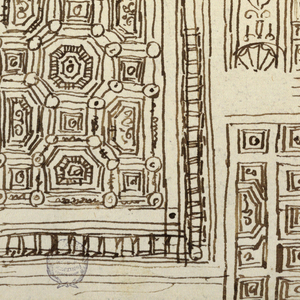 Drawing, Decorative Studies; Verso: Anatomical Studies, 1814–18