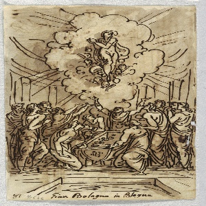 Drawing, The Assumption of the Virgin, 1813–18