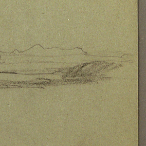 Drawing, Landscape, February 25, 1890