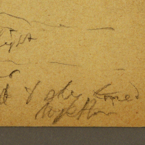 Drawing, Mountain, February 12, 1890