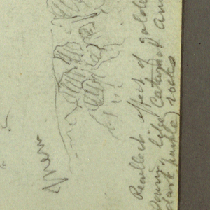 Drawing, Hilltops with Boulders, possibly 1868