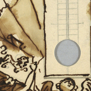 Drawing, Thermometer, ca. 1820