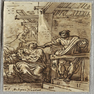 Drawing, The Nativity, 1813–18