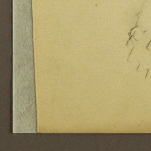 Drawing, Mountain Side, turret; Verso: Mountain Side, 1889