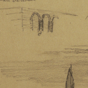 Drawing, Plains, Architectural Studies, June 4, 1868