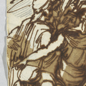 Drawing, Heathen Sacrifice, after Perino del Vaga, ca. 1820