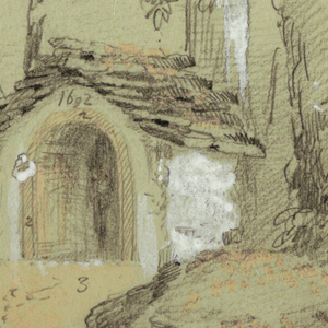 Drawing, Shrine in the Woods, September 1868