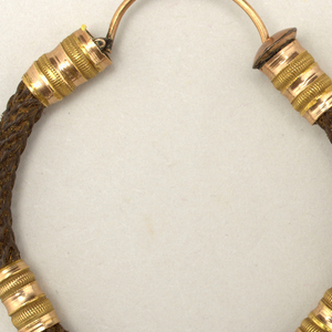 Earrings (USA), mid-18th century