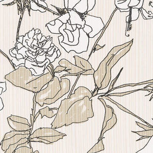 Textile, Floral with Lilies, 1970–1979