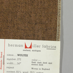 Sample, Wultex, 1959