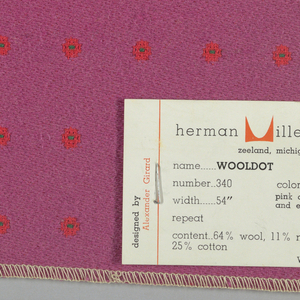 Sample, Wooldot, 1958