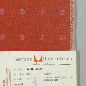 Sample, Wooldot, 1958