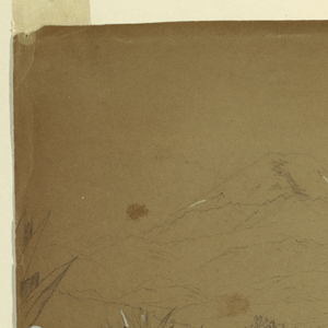 Drawing, Landscape Near Guaranda, Ecuador, June 4, 1857