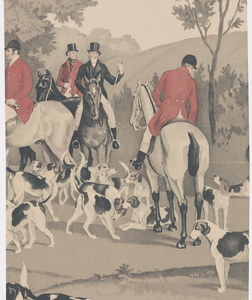 Scenic - Panel, Westchester Hunt, 1930–40