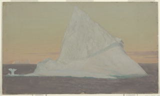 Drawing, Iceberg and Ice Flower, Canada