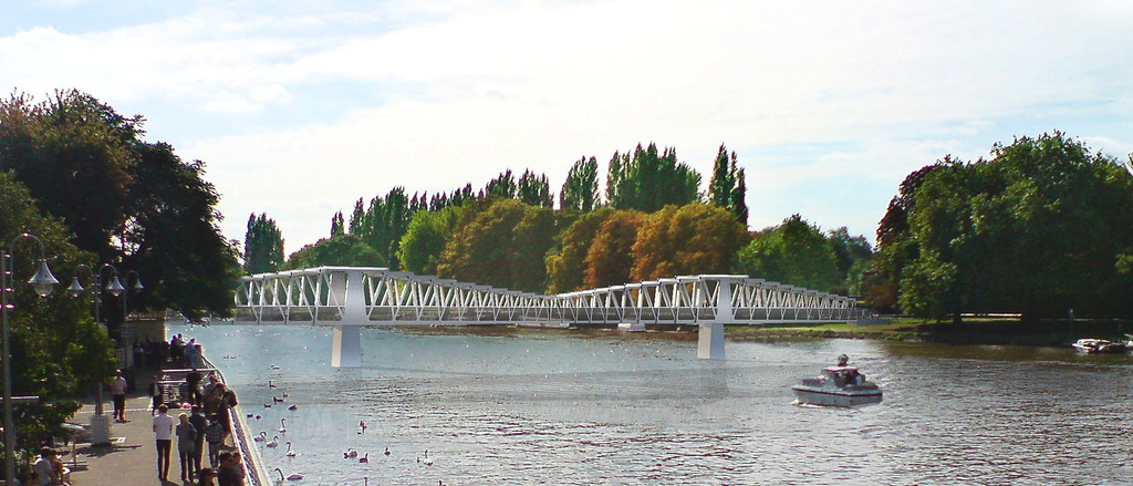 Large Span Rolling Bridge (not Yet Realized)