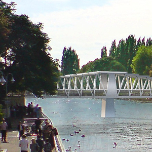 Large Span Rolling Bridge (not Yet Realized), 2009