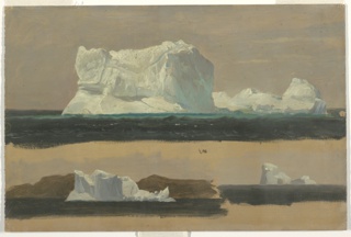 Drawing, Icebergs, Tonilliguet