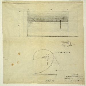 Drawing, Design for Desk Lamp, ca. 1920s