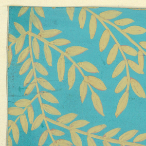 Drawing, Wicken: Gold and Turquoise, 1914–23