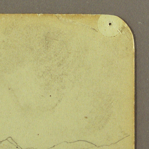 Drawing, Village; Verso:Hilltop, December 1883