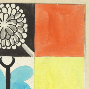 Drawing, Textile Design: Curzola, 1925
