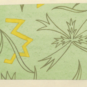 Drawing, Textile Design: Anilin (Aniline), 1916–1918