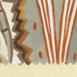 Drawing, Hellbrunn: Grey and Brown