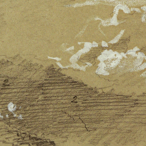 Drawing, Sky, May 1865