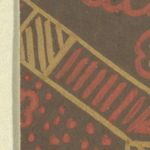 Drawing, Textile Design: Gallus, 1924