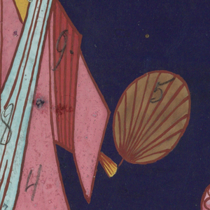 Drawing, Textile Design: Japanland, 1923