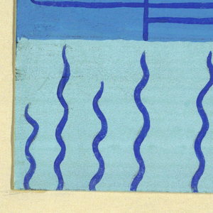 Drawing, Silvester: Aqua, Blue and Royal, 1923–32