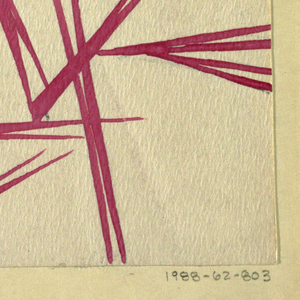 Drawing, Textile Design: Annie, 1916–18