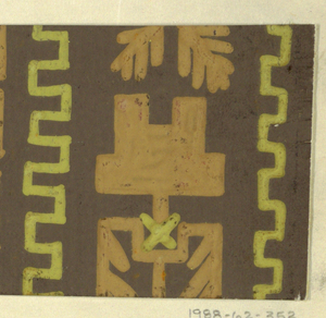 Drawing, Textile Design: Revue, 1924