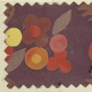 Drawing, Textile Design: Edelkoralle (Precious Coral), 1910–11