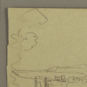 Drawing, Landscape, May–August 1865