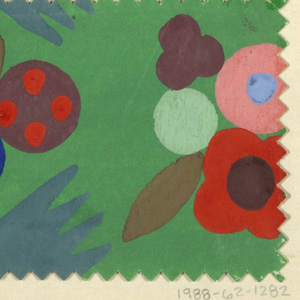 Drawing, Textile Design: Edelkoralle (Precious Coral), 1910–11