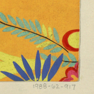 Drawing, Moosblume: Golden, 1923–32