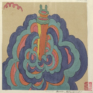 Drawing, Pelargonie: Tan with Blues, 1923–32